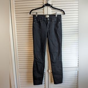 J Crew Black skinny jeans